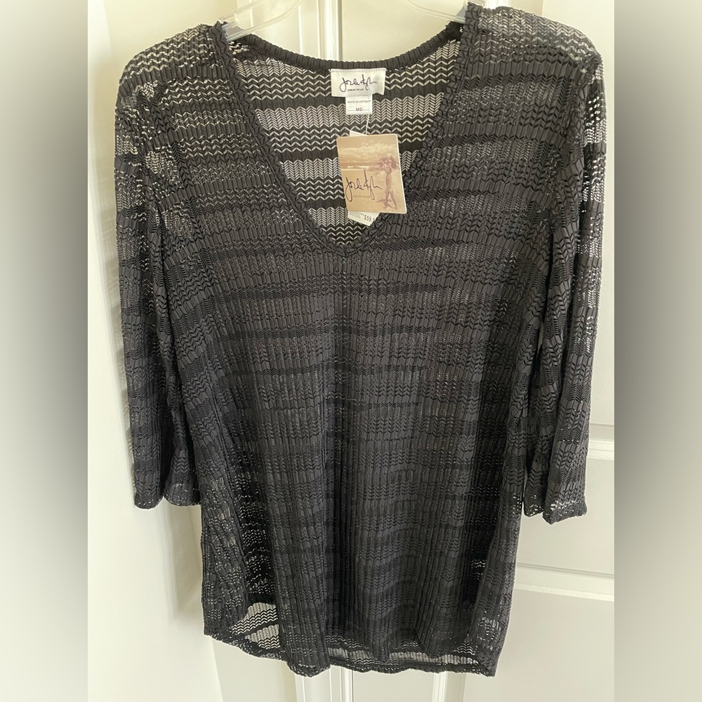 Jordan Taylor Black Swim Coverup